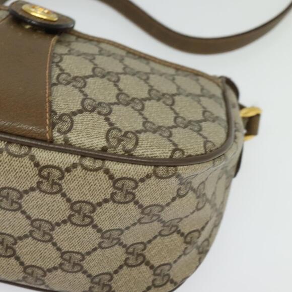 GUCCI GG Supreme Web Sherry Line Shoulder Bag Pvc Beige 89 02 032 - Picture 11 of 16